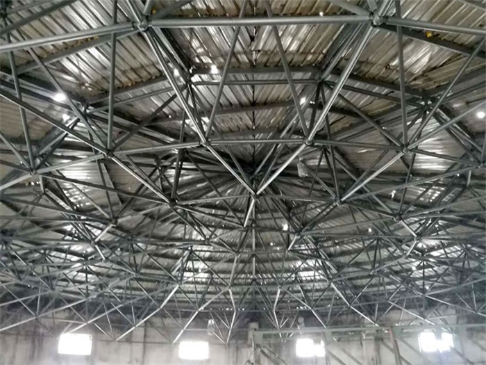 盖州洗煤厂蓄水池网架